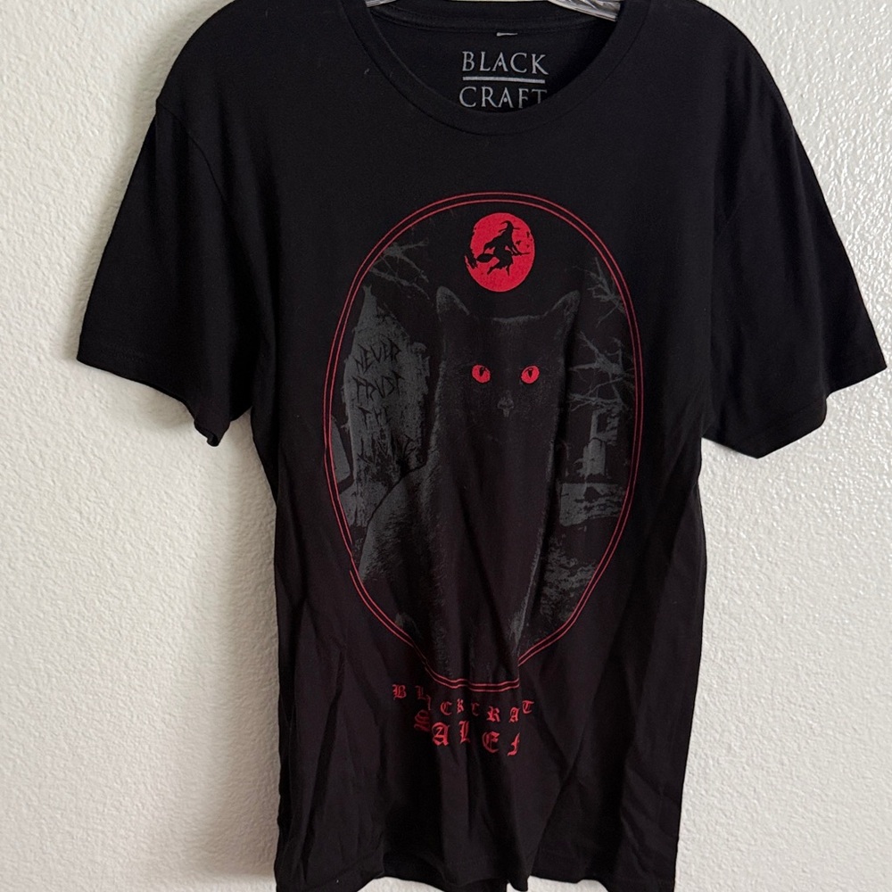 BlackCraft Red and Black Graphic Tee